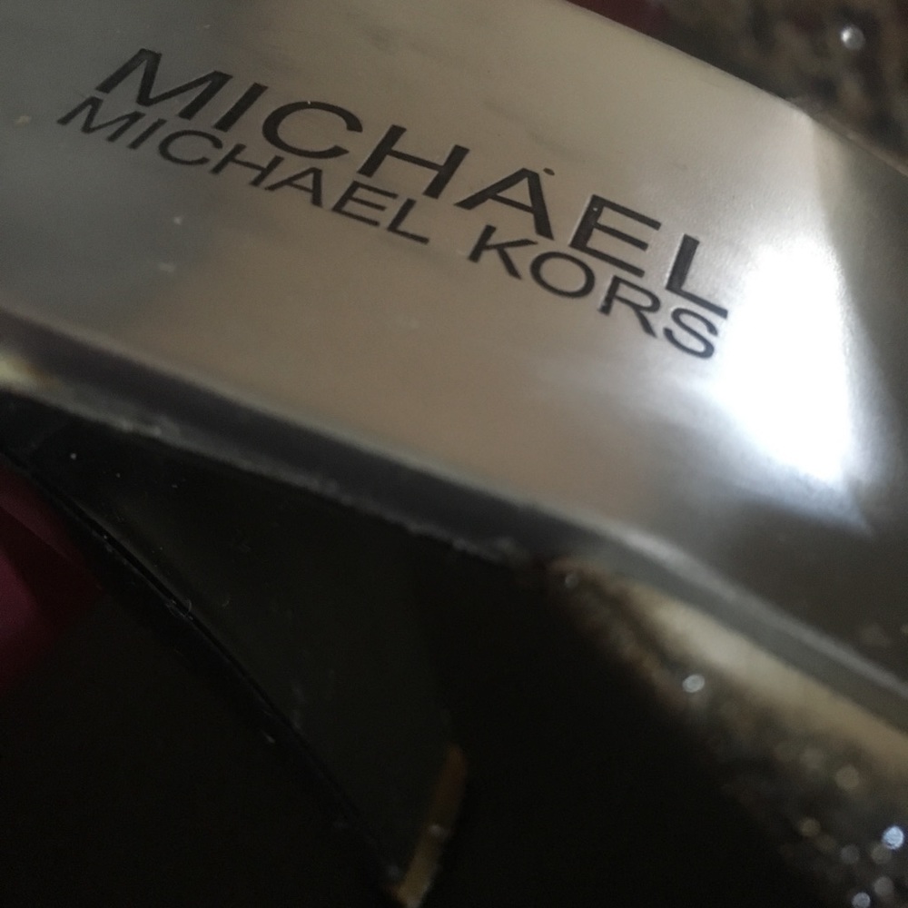 Michael Kors Size 7.5 high Heels zip up